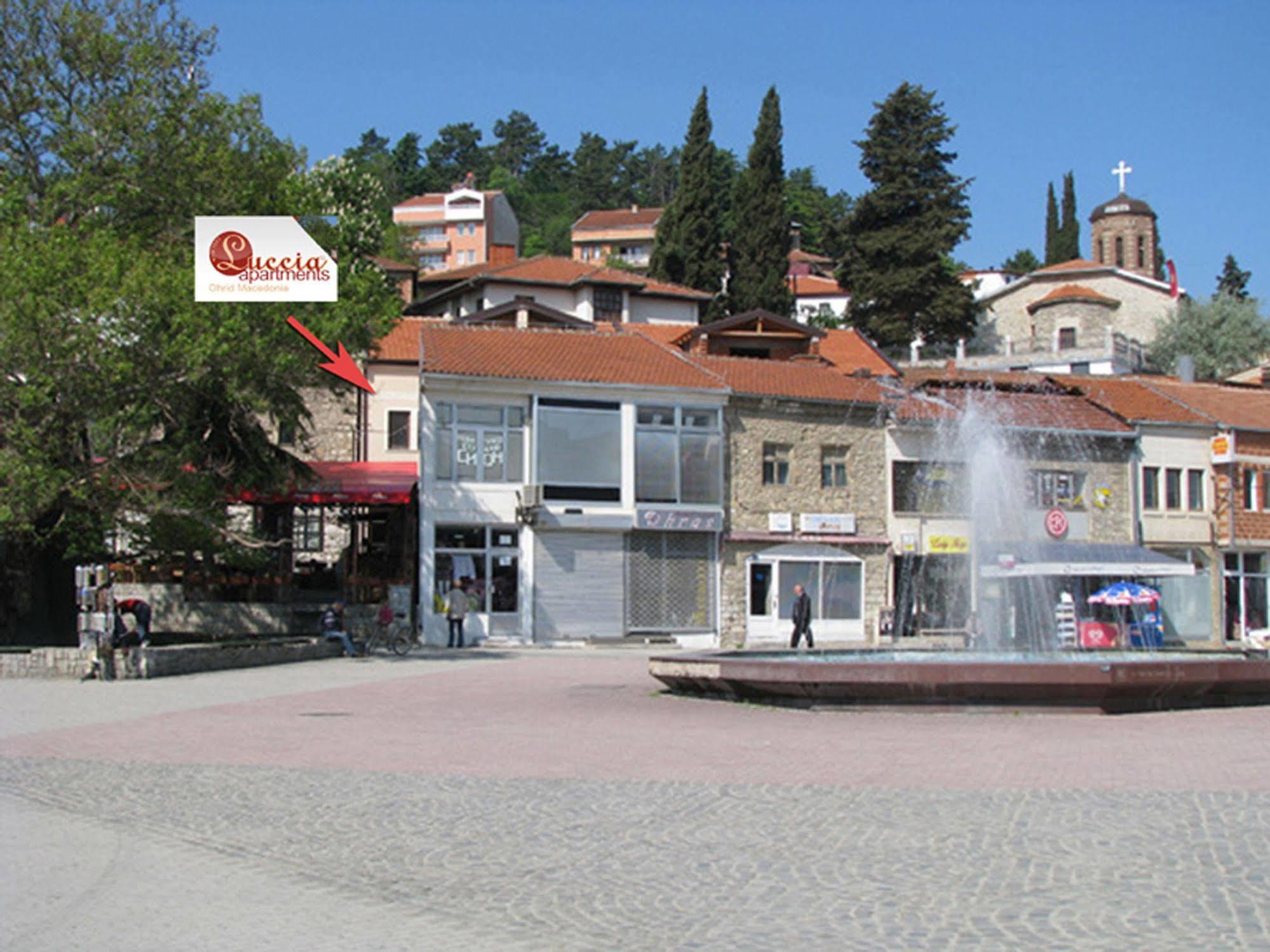 Luccia Apartments - Ohrid City Centre מראה חיצוני תמונה